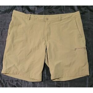 The North Face Men's 40 Pura Vida 2.0 Shorts NF00CE6M Tan Polyester Cargo Pocket
